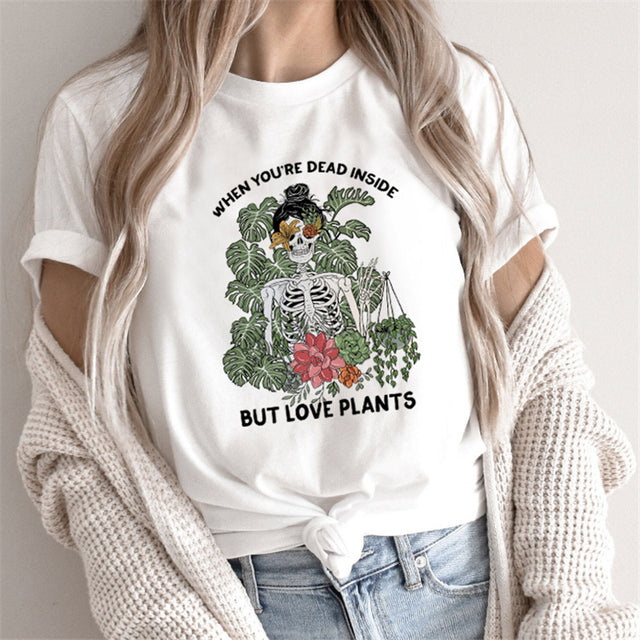 Tarot Print T-shirts For Women