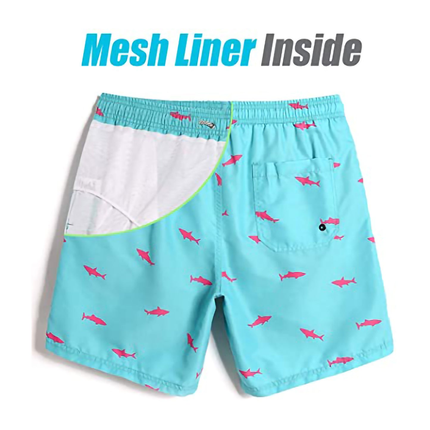 Casual Swimwear Beach Shorts For Men