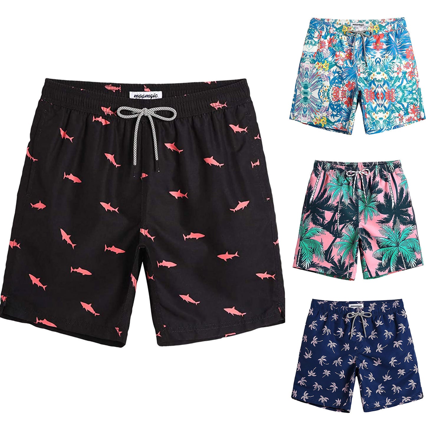 Casual Swimwear Beach Shorts For Men