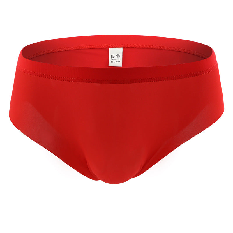 Summer Seamless Thin Ice Silk Underwear For Men