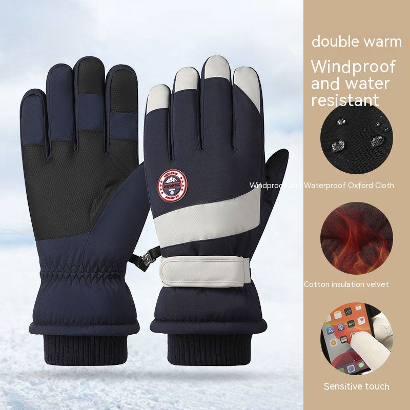 Outdoor Cycling Waterproof Touch Screen Gloves for girls