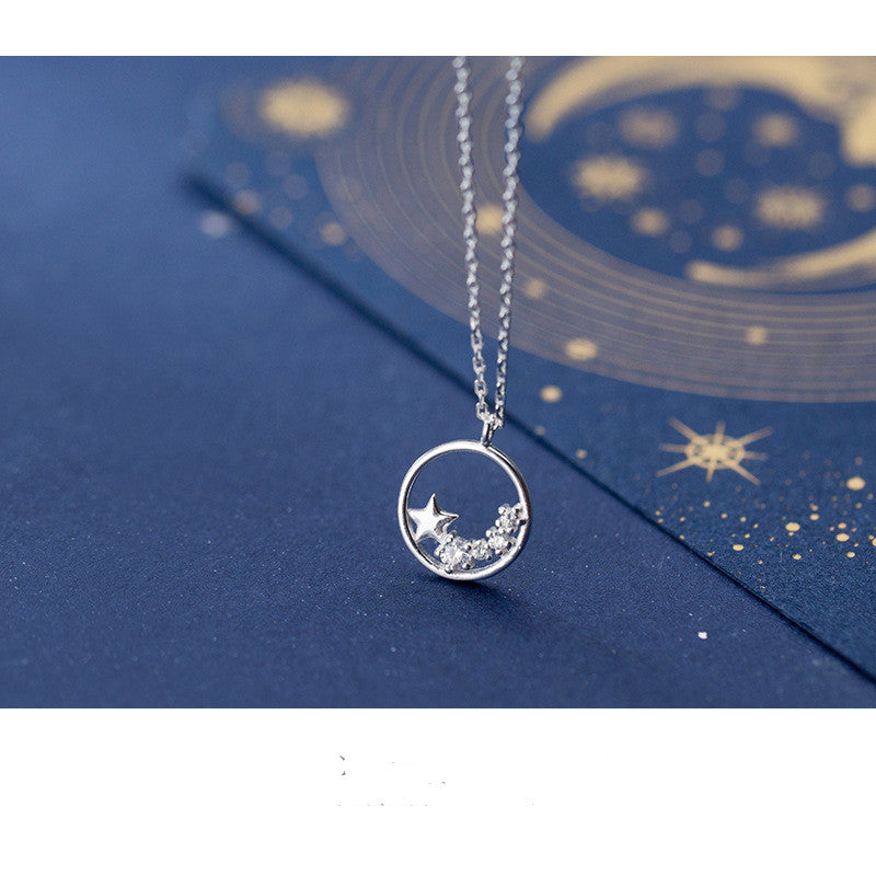 Starry Hollow S925 Silver Necklace