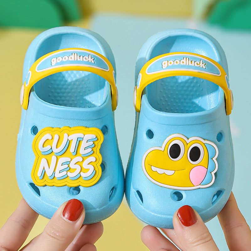 Girls' Fashion Casual Cartoon Non-slip Soft Bottom Slippers