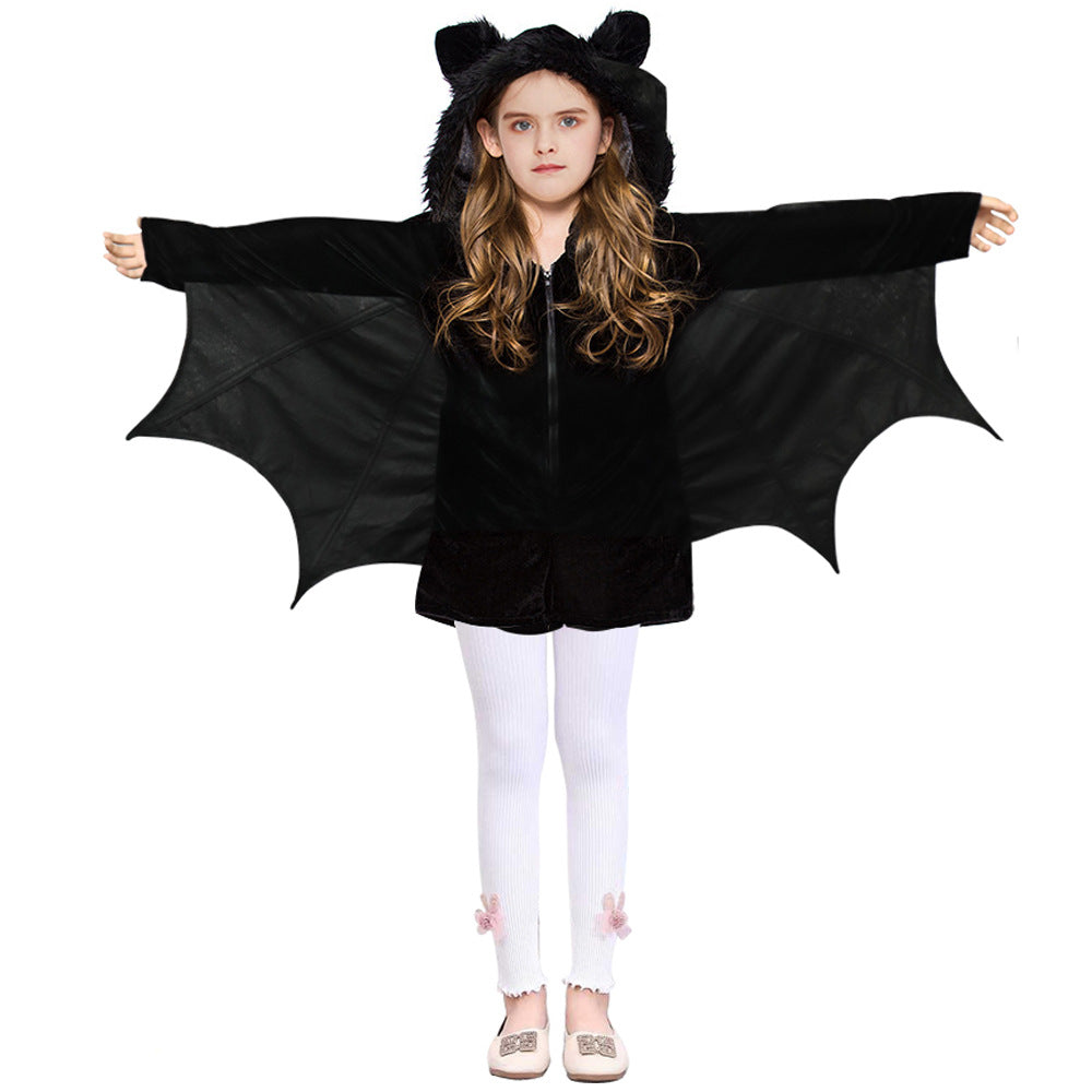 New Halloween  Costume Bat Cape for girls
