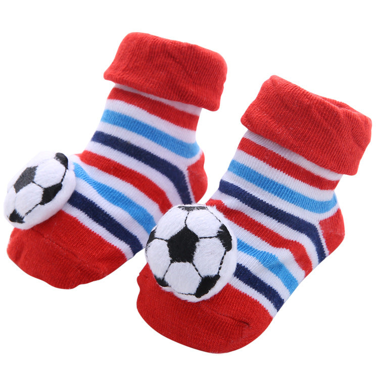 Cartoon Anti-Skid Three-Dimensional Socks for baby