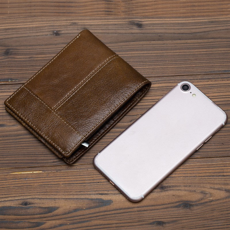 Men's Short Multi-card Simple Wallet