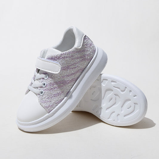 Soft-soled  Sneakers With Velcro for Girl