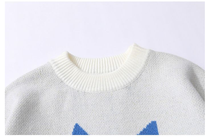 Long-Sleeved Loose-Fitting Sweaters For Women