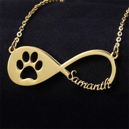Pet Claw Unlimited Necklace With Personalized Name