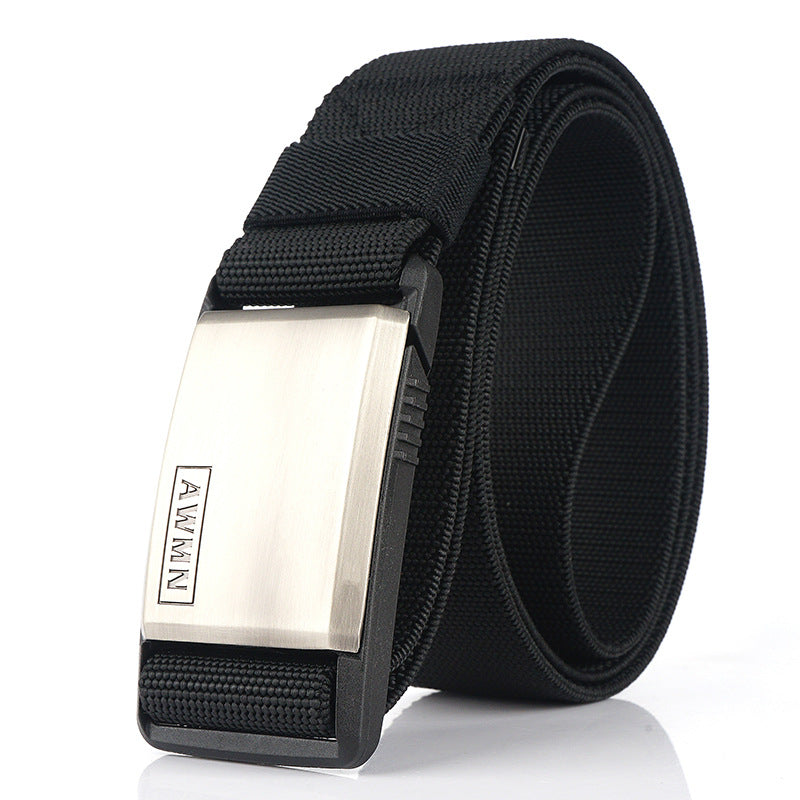 Nylon Belt With Magnetic Buckle Outdoor Leisure Stretch Pants