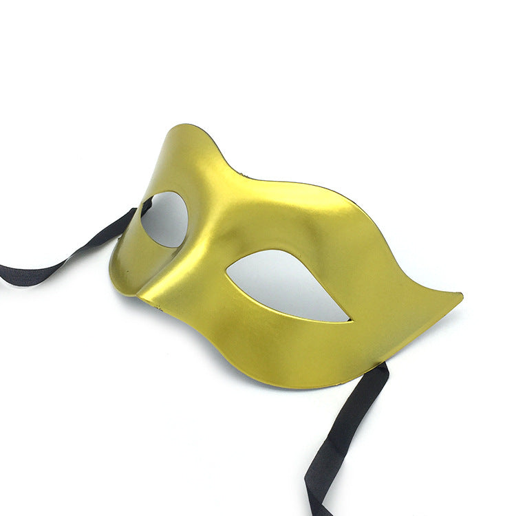 Masquerade Halloween Men's Half Face Mask