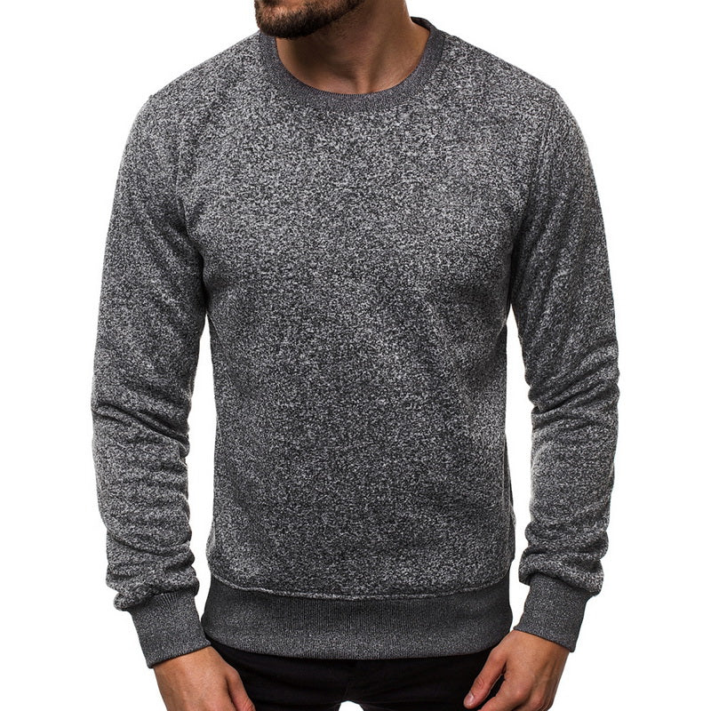 Two Tone Winter Solid Hoodies For Men