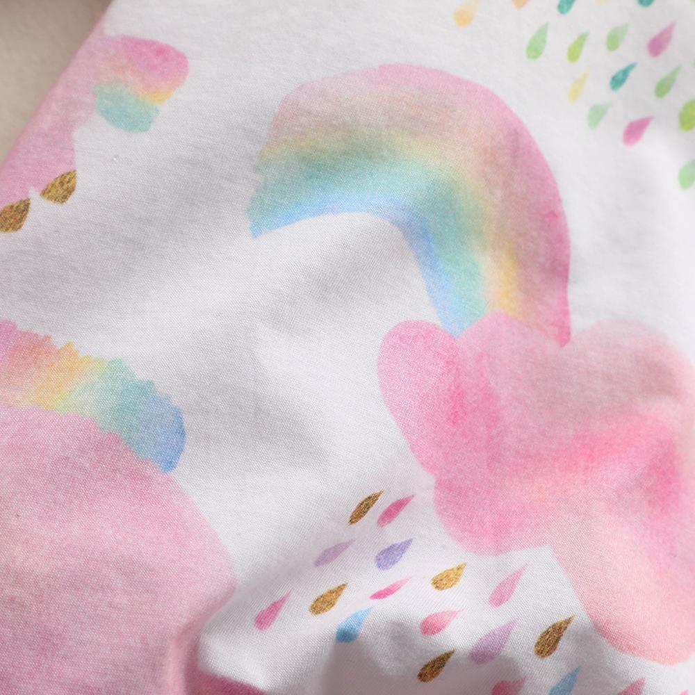 Colorful cloud  one-piece clothes for baby