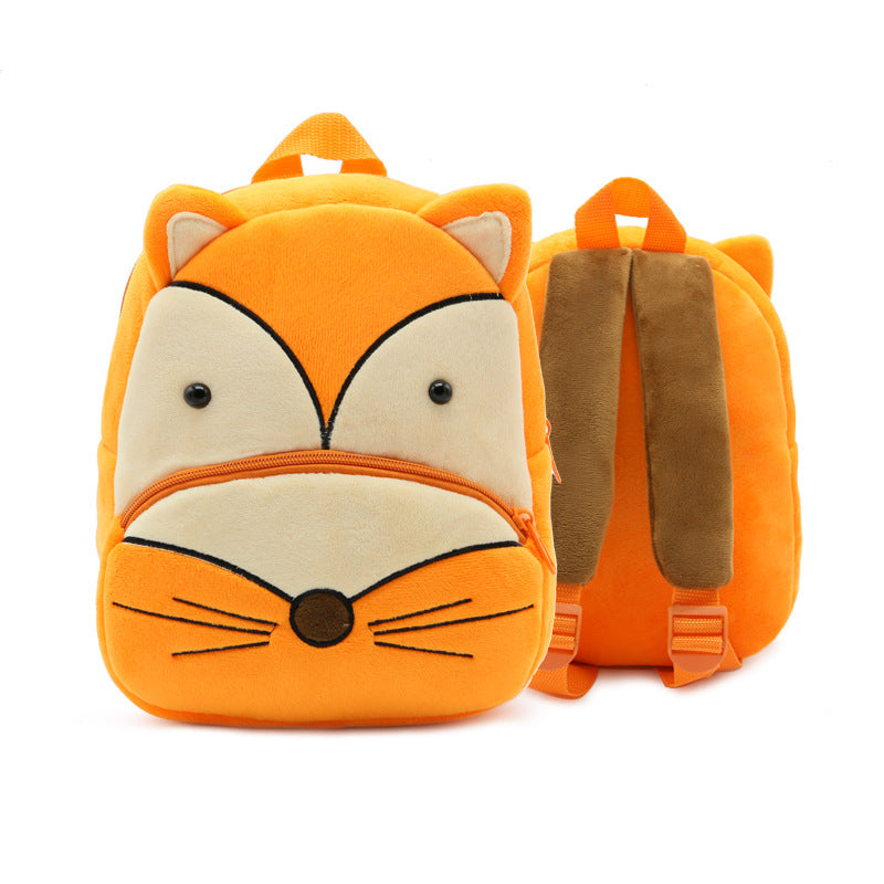 Cute Plush  Kindergarten Cartoon School Bags for kids