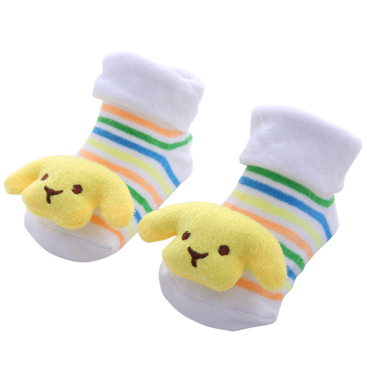 Cartoon Anti-Skid Three-Dimensional Socks for baby