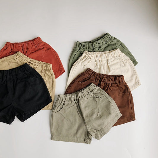 Seven-color shorts for baby