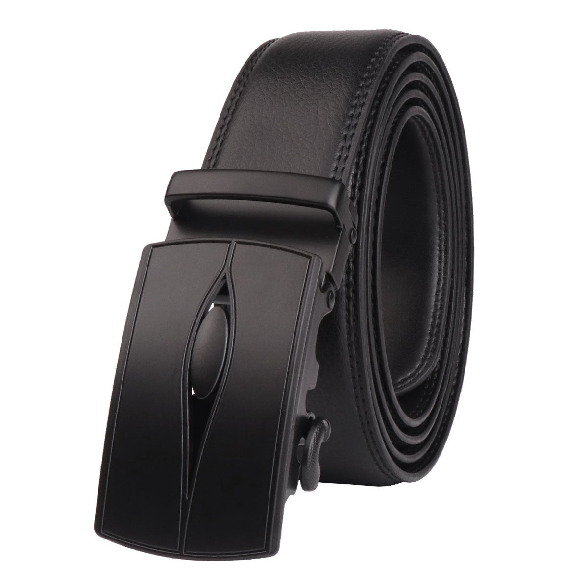 Leather men's belt