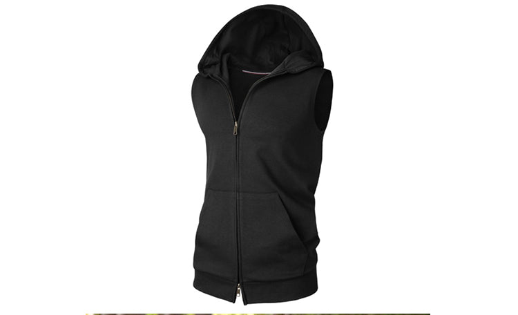 Charming Sleeveless Hoodies For Men