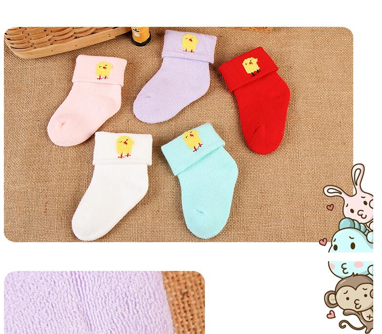 New winter cotton socks for baby