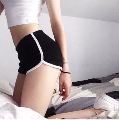 Workout Waistband Skinny Shorts For Women