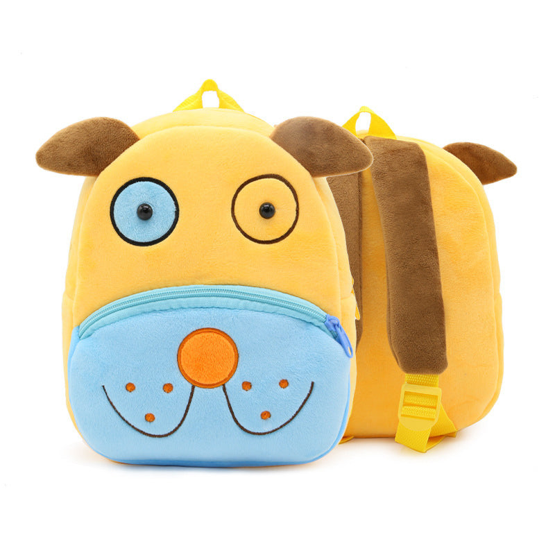 Cute Plush  Kindergarten Cartoon School Bags for kids