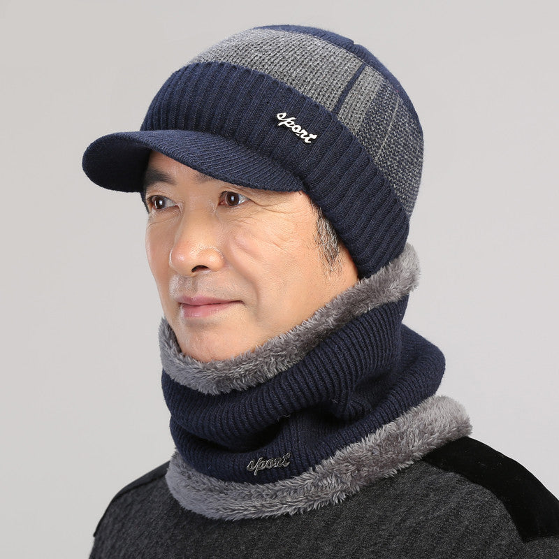 Middle-aged and old men's winter earmuffs