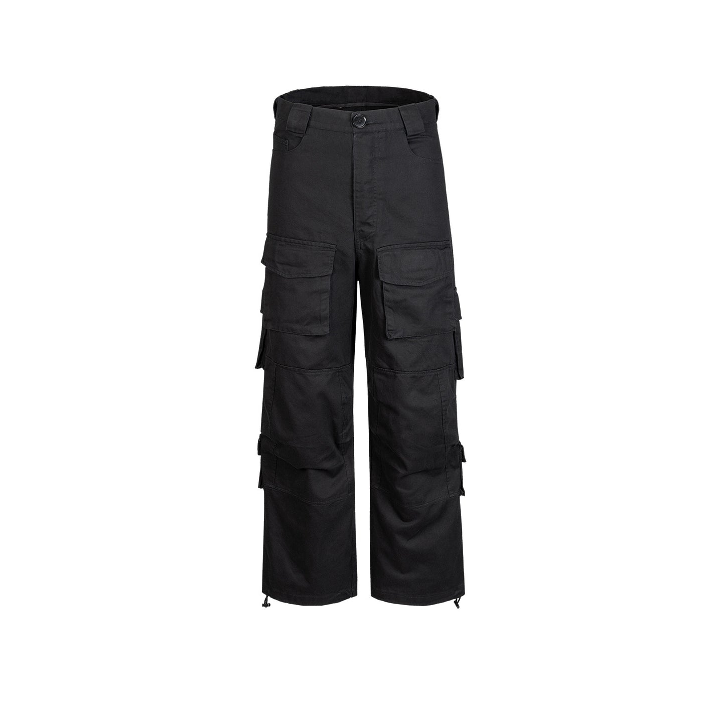 Large Pocket Wide Leg Cannonball Cargo Pant For Men