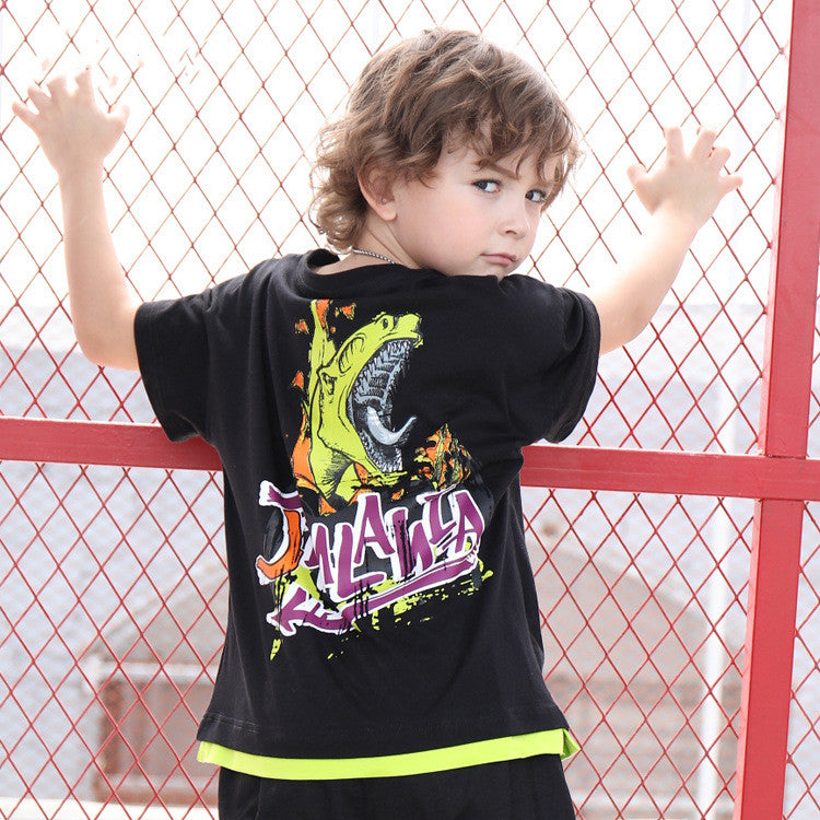 Dinosaur  short sleeve T-shirt for boys