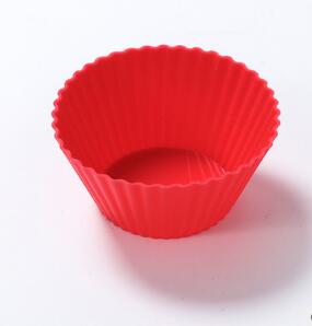 Nonstick Reusable Silicone Cupcake Liners Baking Cups 12 Pieces