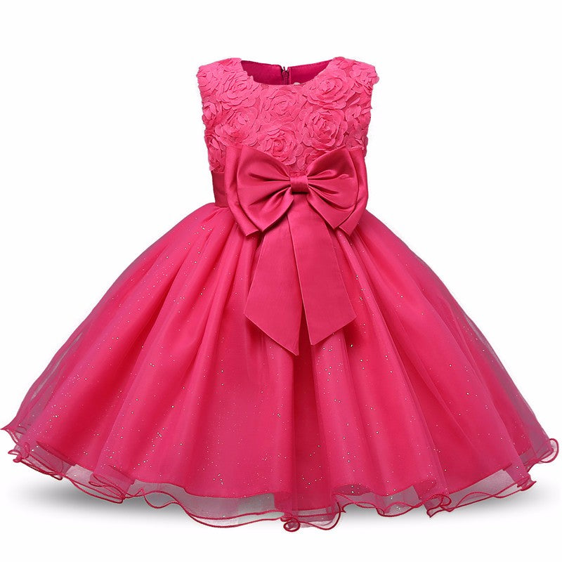 Princess Flower  Summer Party Dresses for girls