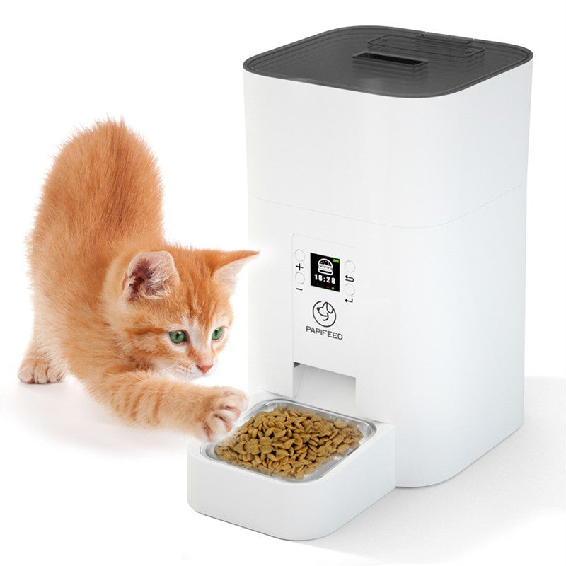 Color Screen Pet Smart Feeder Intelligent Timing And Quantitative Feeding Machine Automatic Pet Feeder