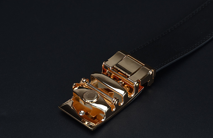 Male pin buckle belt