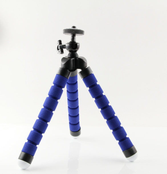 Compatible with Apple, Mobile Phone Mini Flexible Octopus Tripod Stand for Smartphone Clip Holder Mount Stabilizer Video Grip Monopod Table Gorillapod