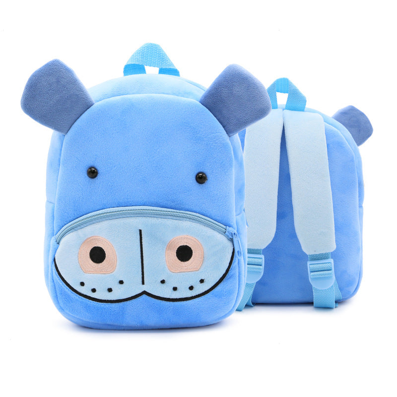 Cute Plush  Kindergarten Cartoon School Bags for kids