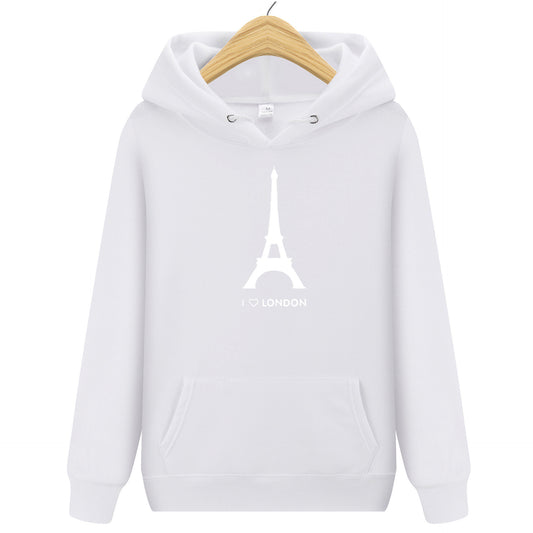 Eiffel Tower Hoodie For Men