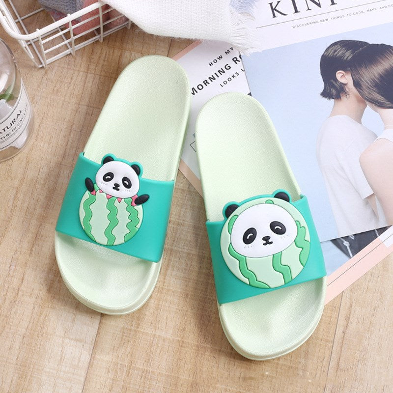 Antislip parent child slippers for  girls