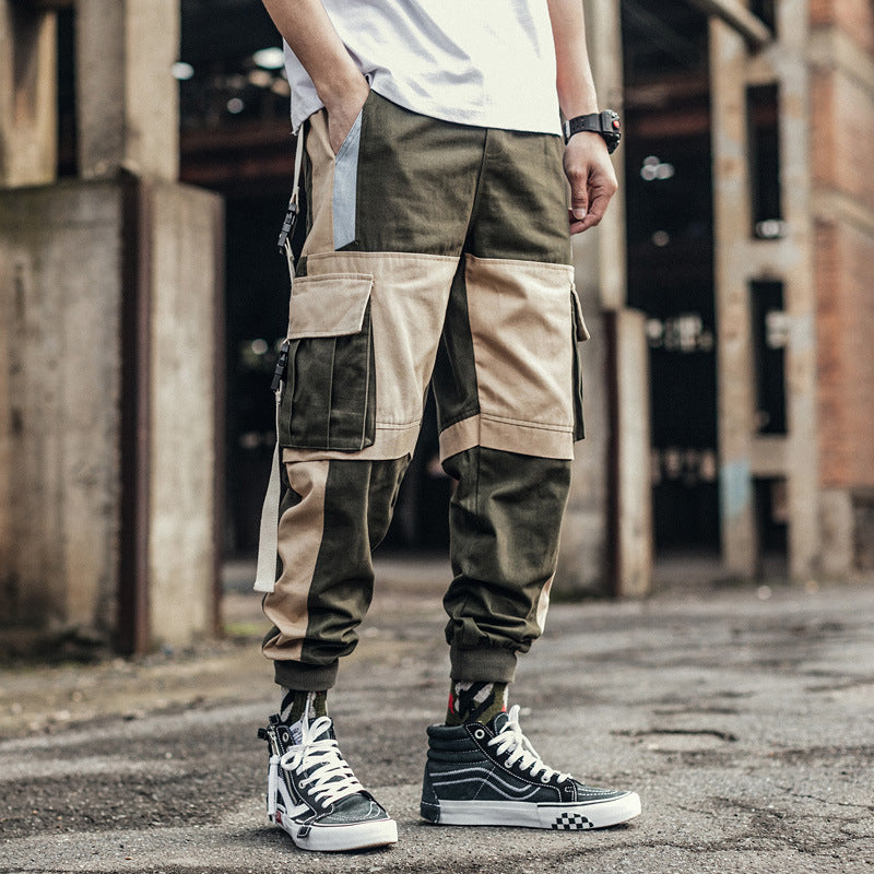 Contrast Pocket Cargo Pant For Men