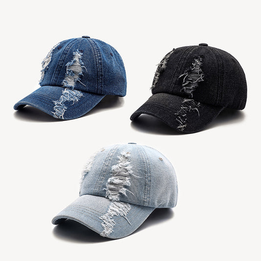 Men's Washed And Worn Cowboy Baseball Caps