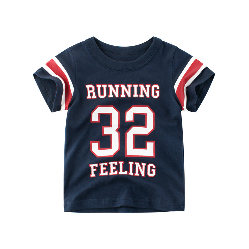 Summer  T-shirt  half sleeve top for kids