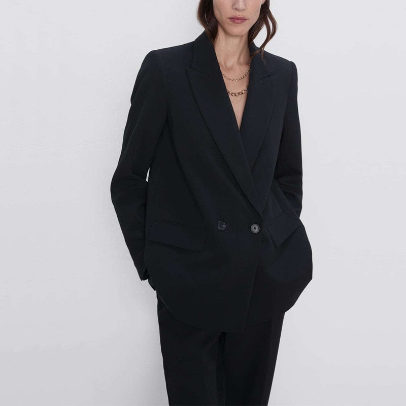 Double Breasted Blazer For Women