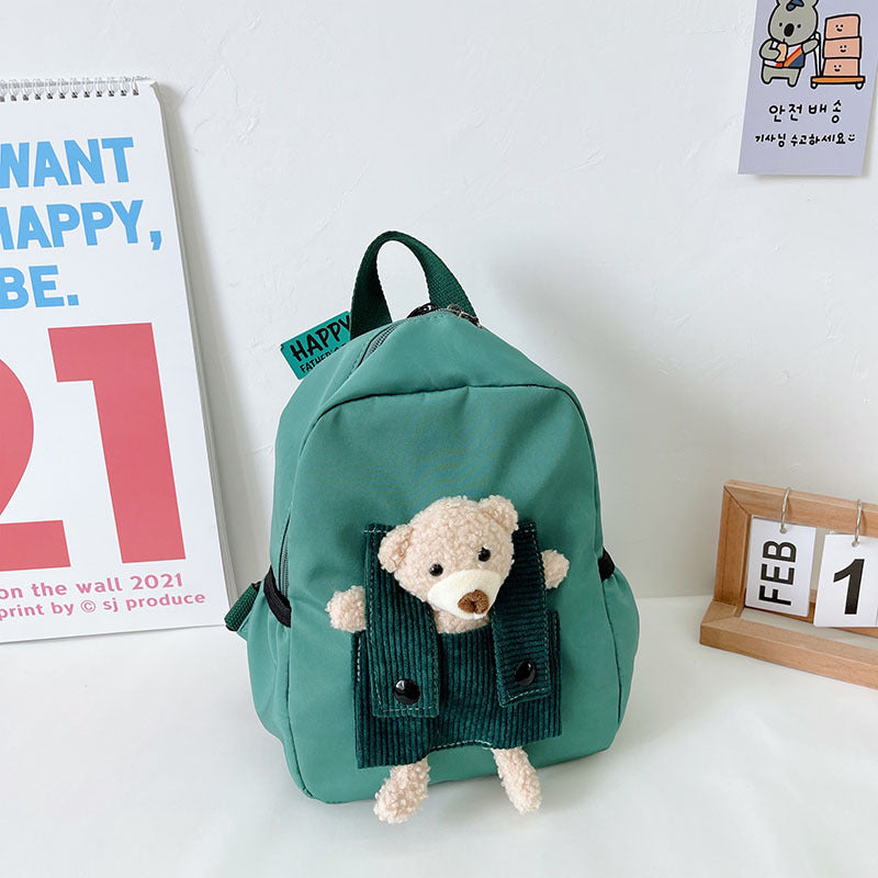 Cartoon Cute Little Bear Kindergarten School Bag for kids