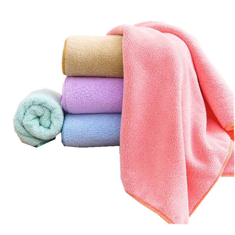 Coral velvet soft towel