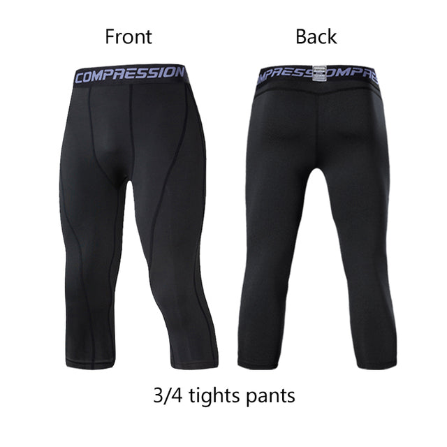 Lycra Compression Cycling Pants For Men