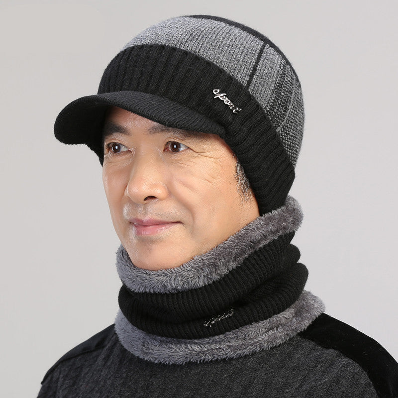 Middle-aged and old men's winter earmuffs