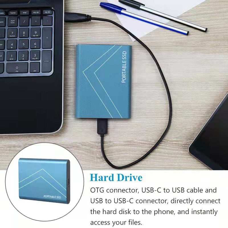 Mobile Solid State Drive SSD 16TB 8TB 4TB 2TB 1T