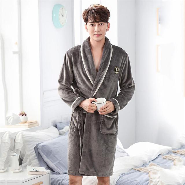 Elegant Solid Casual Sleepwear For Men