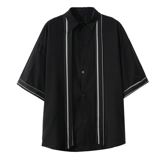 Casual Shirts, All-match Short-sleeved Shirts