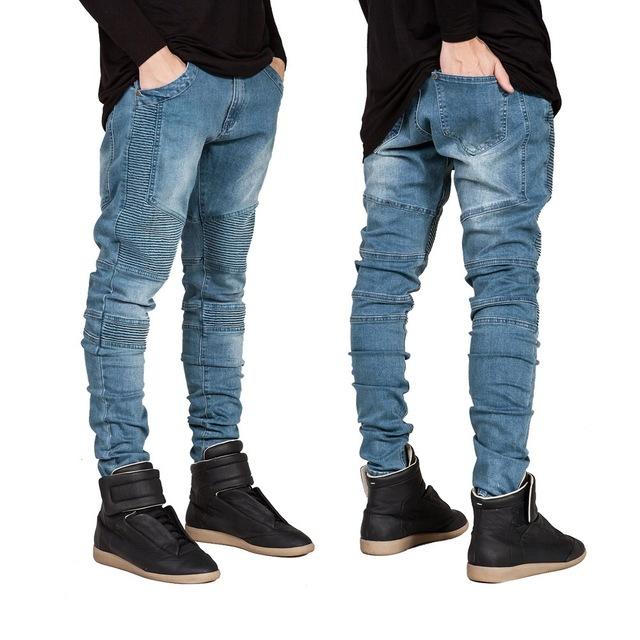 Classic Cotton Skinny Jeans For Men