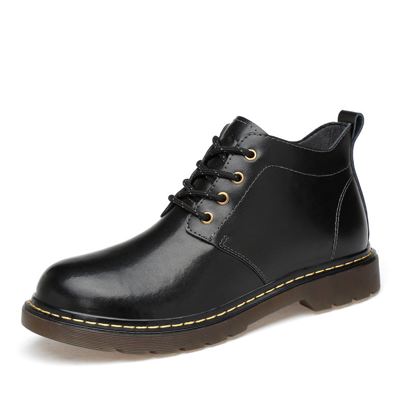 Casual leather shoes for men