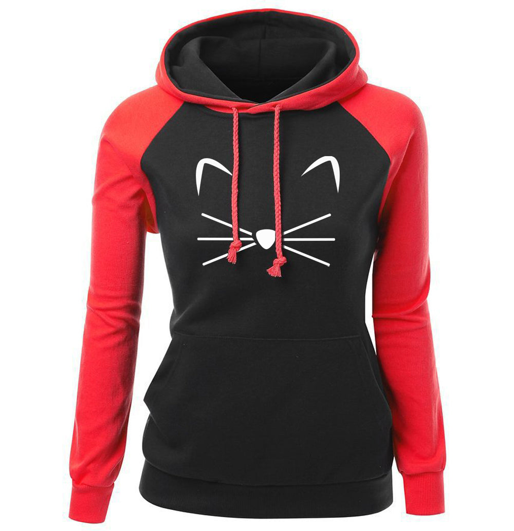 Cute Cat Hoodies For Women